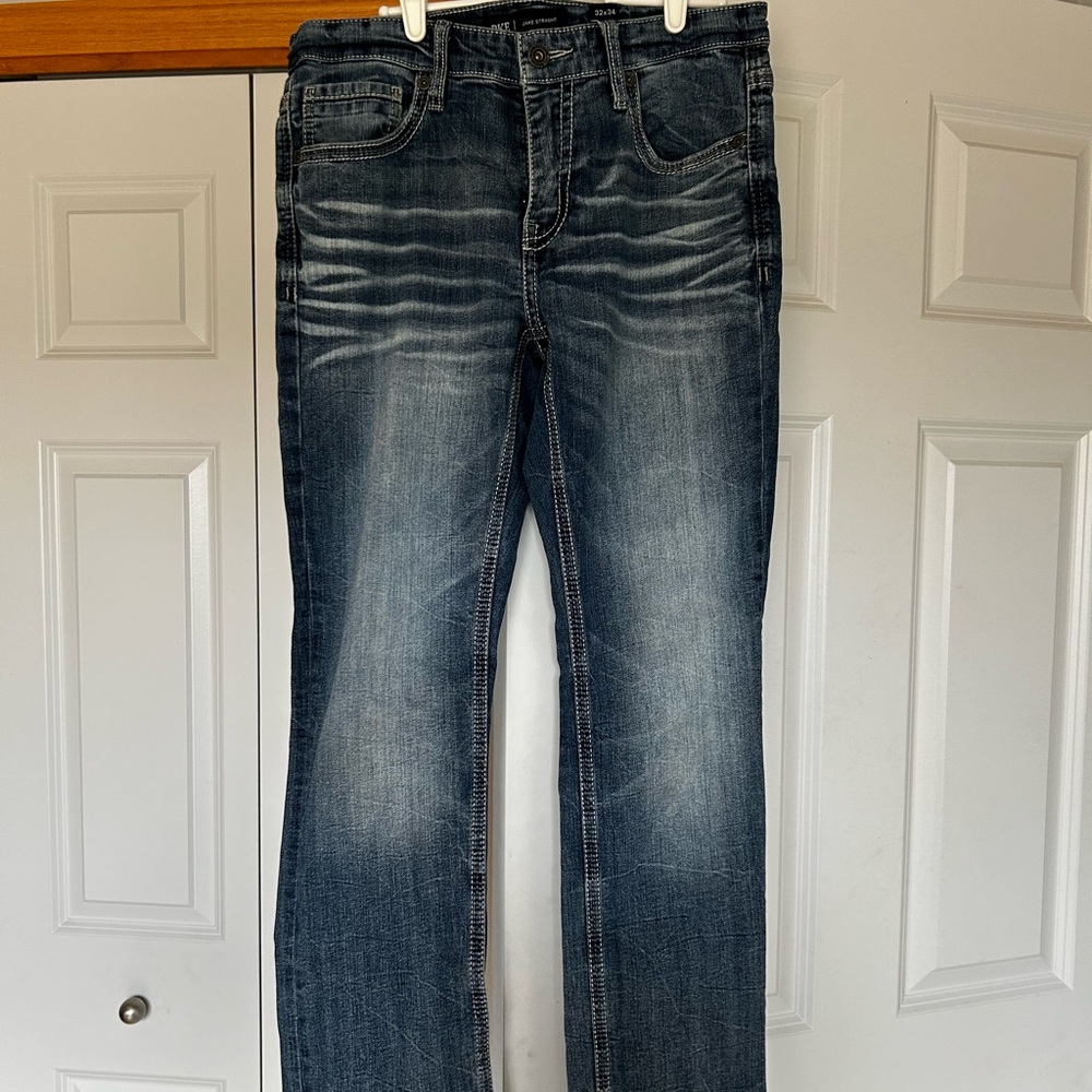 BKE Buckle Men’s Jeans - Jake Straight Fit